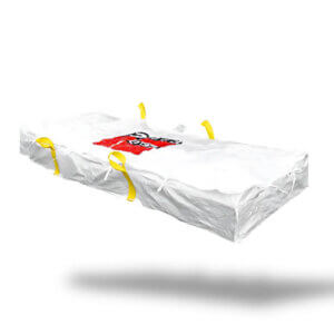 Asbest platte platenzak tot 1000Kg