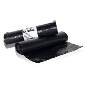 Vuilniszak 125L, Standaard LD, Zwart