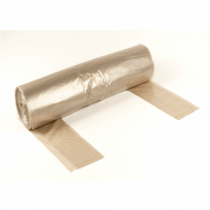 Vuilniszak met sluiting 160L, Transparant