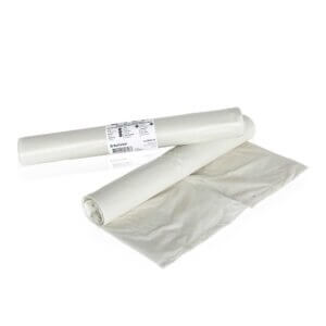 T-shirt bag 240L, Geperforeerd LD, Transparant