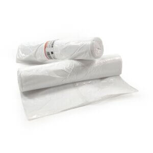 Afvalemmerzak 30L, Premium extra sterk LLD, Wit